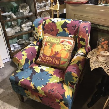 Cold Harbor Antique Mall - Cool colorful chair - Antiques Near Me - Mechanicsville, Virginia