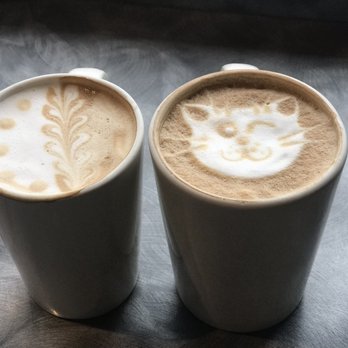 Cadence Coffee - two cups of coffee on a table - Cafes Near Me - Calgary, Alberta Cadence Coffee - two cups of coffee on a table - Cafes Near Me - Calgary, Alberta