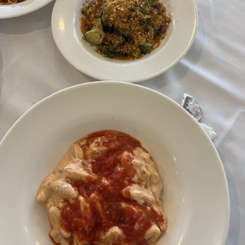 Pucciarello's Italian Kitchen - Cavatelli and Pot Cheese Pasta, Brussels sprouts - Italian Near Me - East Hanover, New Jersey