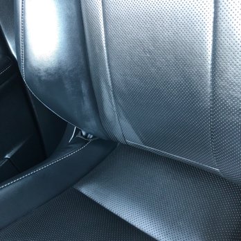 Eagle Hand Carwash - I paid for super clean which is leather conditioner. I got half the job. As you can see in the picture - Auto Detailing Near Me - Houston, Texas