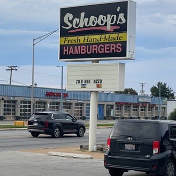 Schoop's Hamburgers - Sign - Burgers Near Me - Calumet City, Illinois Schoop's Hamburgers - Sign - Burgers Near Me - Calumet City, Illinois