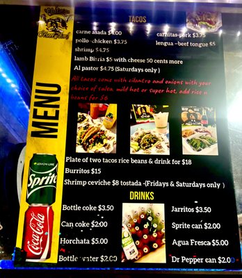 Menu photo 3 Chicano Street Tacos Honolulu, HI Menu photo 3 Chicano Street Tacos Honolulu, HI