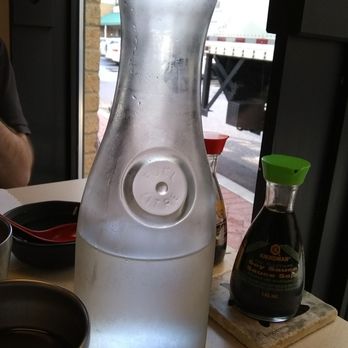 Ottawa Delivery Sushi - Carafe of water for the table (they keep them in the fridge so it's nice and cold). - Japanese Near Me - Ottawa, Ontario Ottawa Delivery Sushi - Carafe of water for the table (they keep them in the fridge so it's nice and cold). - Japanese Near Me - Ottawa, Ontario