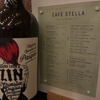 Cafe Stella - Drink menu - Italian Near Me - Flagstaff, Arizona Cafe Stella - Drink menu - Italian Near Me - Flagstaff, Arizona
