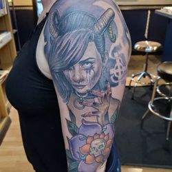 Permanently Scarred & Perfectly Pierced - New tattoo
