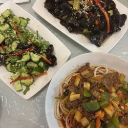 Uyghur Lagman House - Black Fungus Salad Cucumber Salad Special Lagman