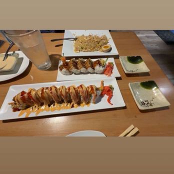 Ja Bomb - Shrimp Tempura Roll, Chicken Fried Rice, Shaggy Dog Roll - Sushi Bars Near Me - Bismarck, North Dakota Ja Bomb - Shrimp Tempura Roll, Chicken Fried Rice, Shaggy Dog Roll - Sushi Bars Near Me - Bismarck, North Dakota