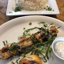 Chicken Kabob Sandwich