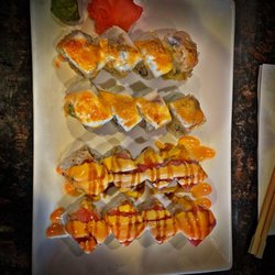 Miyako Sushi - Kim's favorite & Valentine Roll
