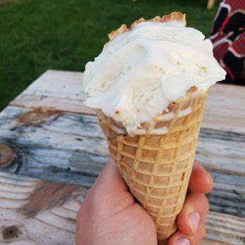Catonsville Scoops - Waffle cone with salted caramel ice cream - Ice Cream & Frozen Yogurt Near Me - Catonsville, Maryland Catonsville Scoops - Waffle cone with salted caramel ice cream - Ice Cream & Frozen Yogurt Near Me - Catonsville, Maryland