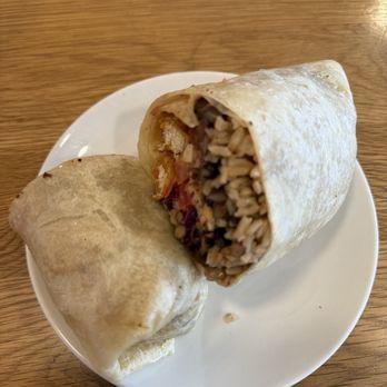 Next Level Veggie Grill Denver - Baja fish Crispy Baja Burrito - Vegan Near Me - Denver, Colorado