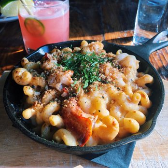 Grey Lady - Lobster Mac & Cheese with a Spicy Watermelon Margarita - Seafood Near Me - New York, New York Grey Lady - Lobster Mac & Cheese with a Spicy Watermelon Margarita - Seafood Near Me - New York, New York