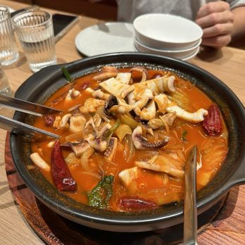 Octo - Whole Squid Jjamppong - Korean Near Me - New York, New York Octo - Whole Squid Jjamppong - Korean Near Me - New York, New York