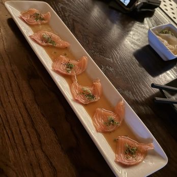 O-Ku - Chef's Special King Salmon Usuzukuri - Sushi Bars Near Me - Charleston, South Carolina