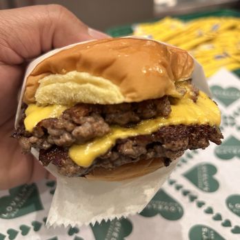 Lovely's Old Fashioned - Double Cheeseburger - Burgers Near Me - New York, New York