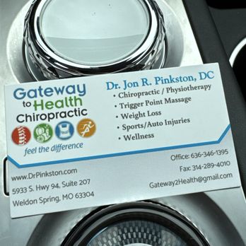 Gateway to Health Chiropractic - Business Card - Chiropractors Near Me - Weldon Spring, Missouri Gateway to Health Chiropractic - Business Card - Chiropractors Near Me - Weldon Spring, Missouri