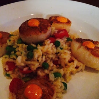 SeaGrass - Seared Jumbo dayboat sea scallops over edamame risotto - Seafood Near Me - Ocean Grove, New Jersey SeaGrass - Seared Jumbo dayboat sea scallops over edamame risotto - Seafood Near Me - Ocean Grove, New Jersey