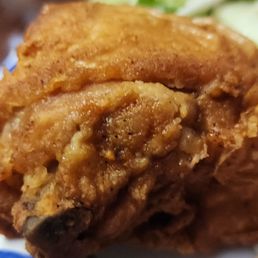 YUMMY chicken and mojos. YUMMY chicken and mojos.