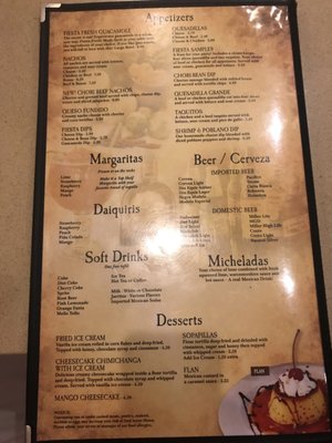 Menu photo 2 Fiesta Mariachi Mexican Restaurant Columbus, OH Menu photo 2 Fiesta Mariachi Mexican Restaurant Columbus, OH