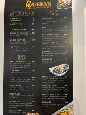 Menu photo 1 Queens Bar & Grill Fayetteville, AR Menu photo 1 Queens Bar & Grill Fayetteville, AR