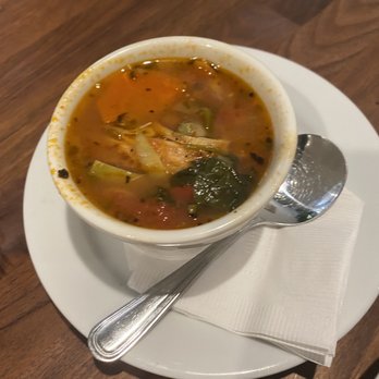 Odyssey World Cafe - Bowl of Soup 1 One Side - Cafes Near Me - Paso Robles, California Odyssey World Cafe - Bowl of Soup 1 One Side - Cafes Near Me - Paso Robles, California