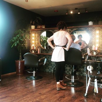 Foxwood Salon - Crista in her beautifully lit salon. - Hair Salons Near Me - Seattle, Washington