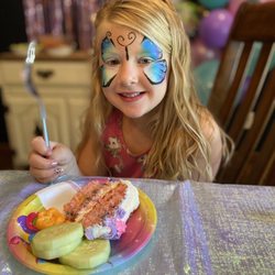Zoey’s Fancy Face - Butterfly!
