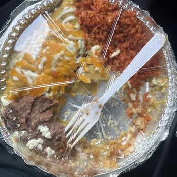 La Poblana Mexican Grill - Chicken Enchilada plate - Tacos Near Me - Thousand Oaks, California
