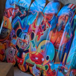 Connected art decks
