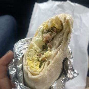 Joe's Coffee & Deli - Egg, sausage and cheese breakfast burrito - Coffee & Tea Near Me - Cameron Park, California Joe's Coffee & Deli - Egg, sausage and cheese breakfast burrito - Coffee & Tea Near Me - Cameron Park, California