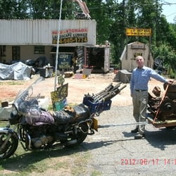 A Best Deal All Brand Motorcycles - Here is front of shop and the Owner with 50+ years of Motorcycle/Moped knowledge. Note phone number.