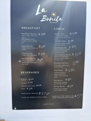 Menu photo 2 La Bonita Brunch Redmond, OR Menu photo 2 La Bonita Brunch Redmond, OR