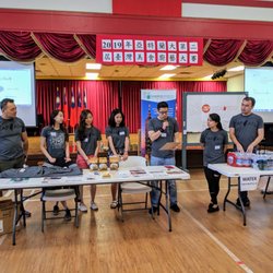 Culture Center of Taipei Economic and Cultural Office in Atlanta - The board of the Taiwanese American Professionals of Atlanta organization at the 2019 Dumpling Cook-Off.