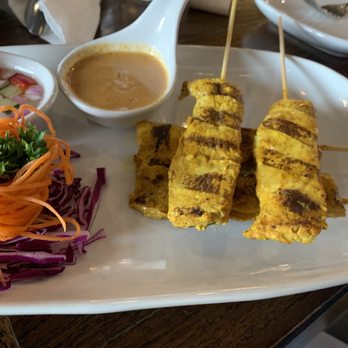 Lum Thai - Chicken Satay - Thai Near Me - Gaithersburg, Maryland
