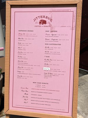 Menu photo 4 Jitterbug Coffee & Donuts Holladay, UT