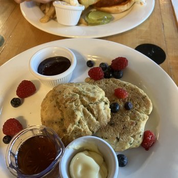 The Wayward Cafe - "Berry Compote Biscuit" - $11.50 - Breakfast & Brunch Near Me - Seattle, Washington