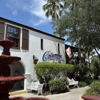 The Columbia - Outside view of the Columbia - Spanish Near Me - St Augustine, Florida