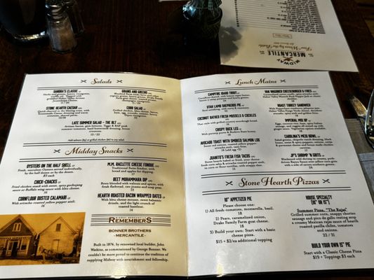 Menu photo 2 Midway Mercantile Midway, UT
