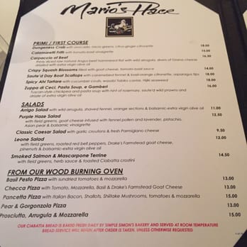 Marios Place - Menu 1 - Italian Near Me - Riverside, California Marios Place - Menu 1 - Italian Near Me - Riverside, California