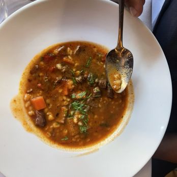 Barbounia - Beef and Barley Soup - Greek Near Me - New York, New York