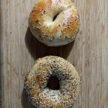 O'Bagel - OBagel on top, Hoboken Hot Bagel on bottom - Breakfast & Brunch Near Me - Hoboken, New Jersey