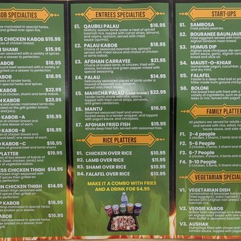 Kabob Corner - Menu - Afghan Near Me - Fredericksburg, Virginia Kabob Corner - Menu - Afghan Near Me - Fredericksburg, Virginia