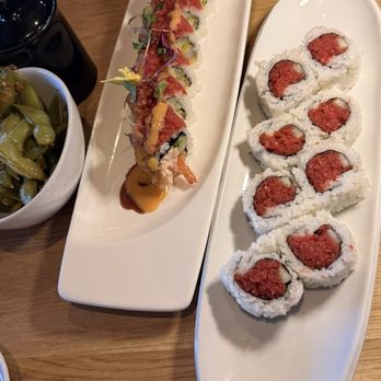 Blue Ocean/Harumama - Spicy Tuna roll Chef's Specialty - Ramen Near Me - La Jolla, California