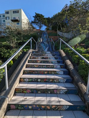 16th Avenue Tiled Steps by null