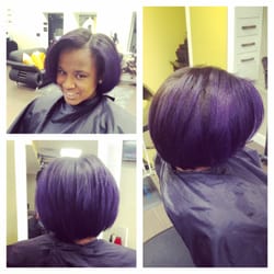 B's Hive Hair Studio - Color, Purple Highlights. Take Pride in Our work. 100% customer Service