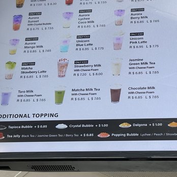 Heuk Hwa Dang - Special drinks with additional toppings - Desserts Near Me - Milpitas, California