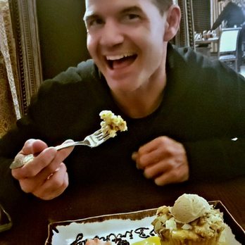 T Cook's - Birthday boy getting his cake & eating it too! (Off menu, special request--gluten-free bread pudding) Many thanks to T Cook's amazing staff! - New American Near Me - Phoenix, Arizona T Cook's - Birthday boy getting his cake & eating it too! (Off menu, special request--gluten-free bread pudding) Many thanks to T Cook's amazing staff! - New American Near Me - Phoenix, Arizona
