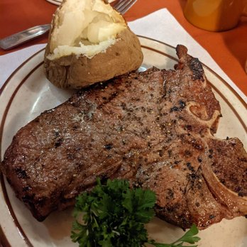 Hitching Post - T-bone, beautifully med-rare, so flavorful. - Barbeque Near Me - Casmalia, California