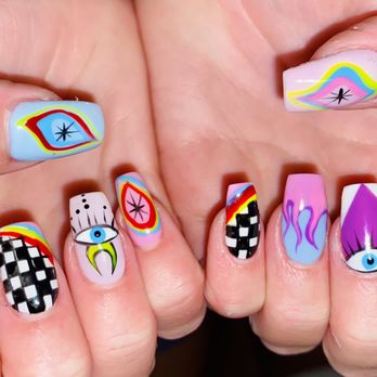 Garden Nails - nails hand painted - Nail Salons Near Me - Kapolei, Hawaii