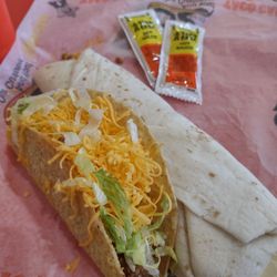 Taco Casa - Taco and combination burrito.